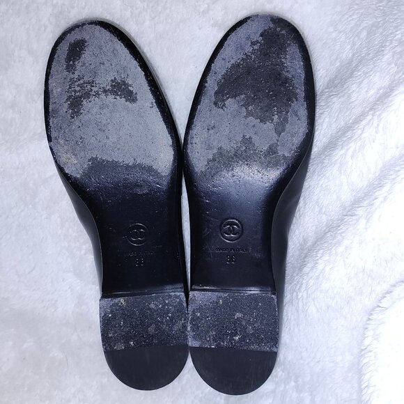 CHANEL Black Loafers 36/6 - Picture 7 of 12